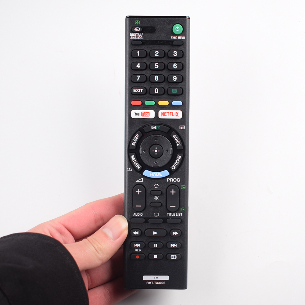 Remote Control RMT-TX300E For Sony LED LCD Bravia Smart TV TX300P TX100E KDL-43WE750 KDL-43WE753 4K HDR Ultra HD Android TV. 