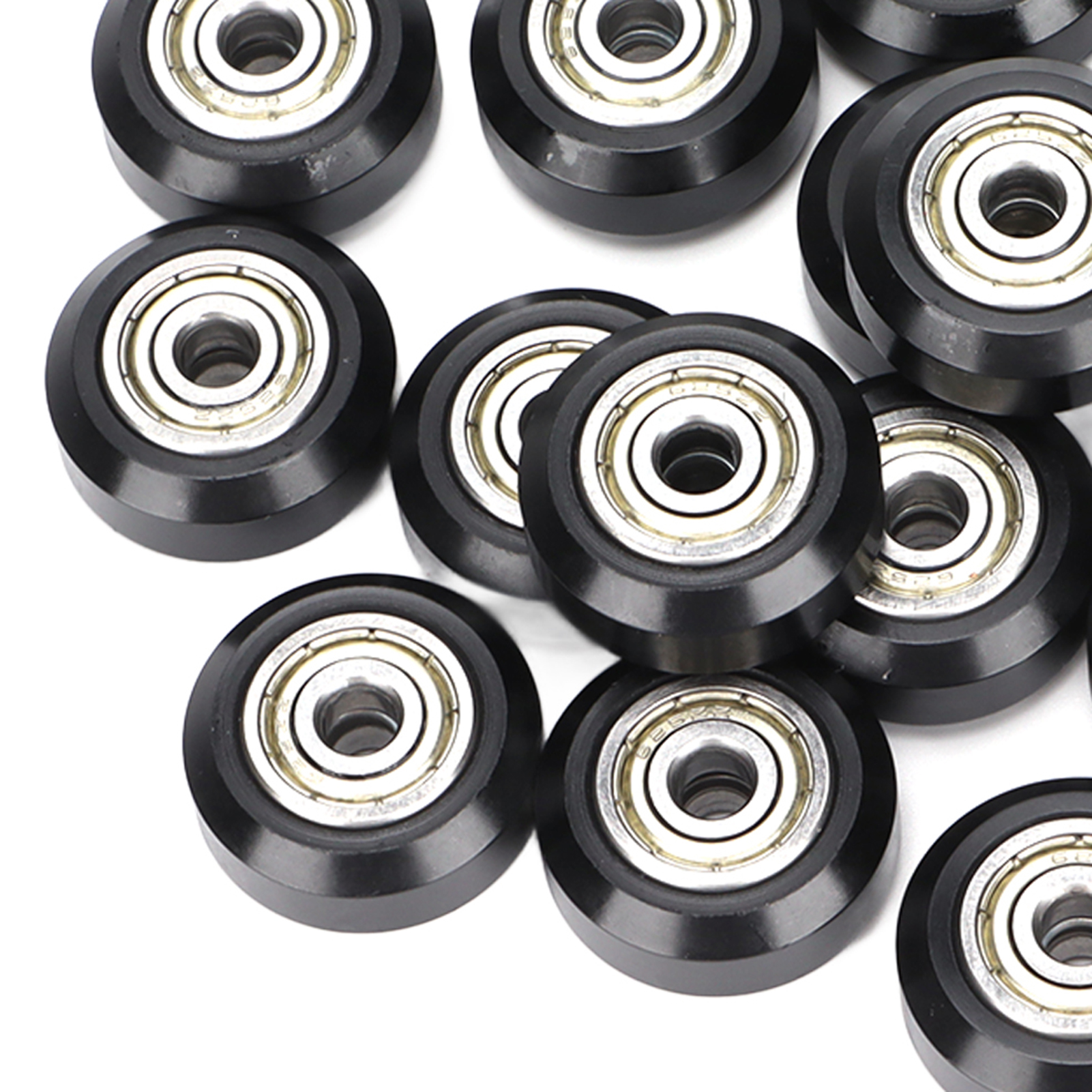 15Pcs V Shape Wheels POM Pulleys  Printer Accessories for Ender 3 for Tevo Tarantula. 