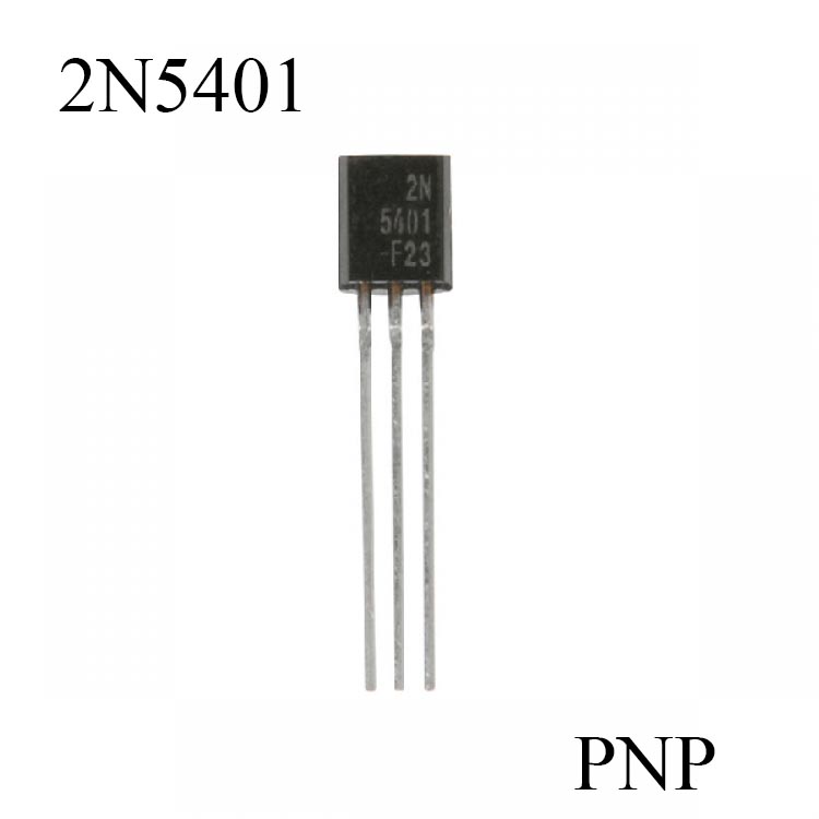 10Pcs Transistor 2N5401 5401 PNP 160V 0.6mA TO-92 Bipolar Transistors BJT PNP Complementary Silicon General Purpose Amplifier Transistors. 