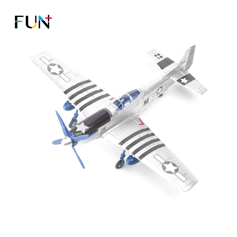DIY P51 Aeroplane Model KIT 1:48 - Need self assembly for smart kids 10+ years Great for Aviation Enthusiasts | Educational Hobby | Perfect Gift for Kids and Adults