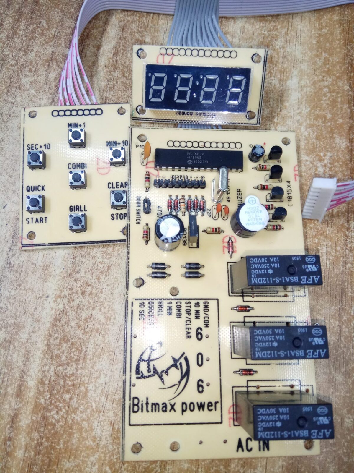Microwave Oven Control Board 1 Set Universal Oven PCB. 