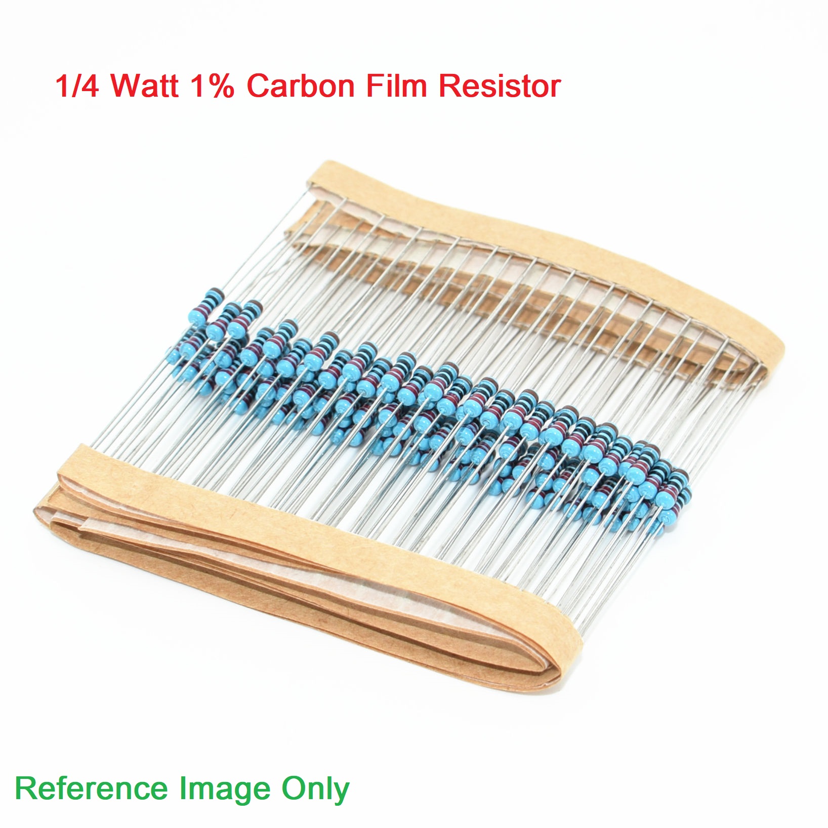50Pcs- Tolerance 1% 47K Ohm Resistor 47K Ohm Carbon Film Resistor 47K Ohm 1/4W Resistance 0.25 Watt Fixed Resistors 2 Pin Leads. 