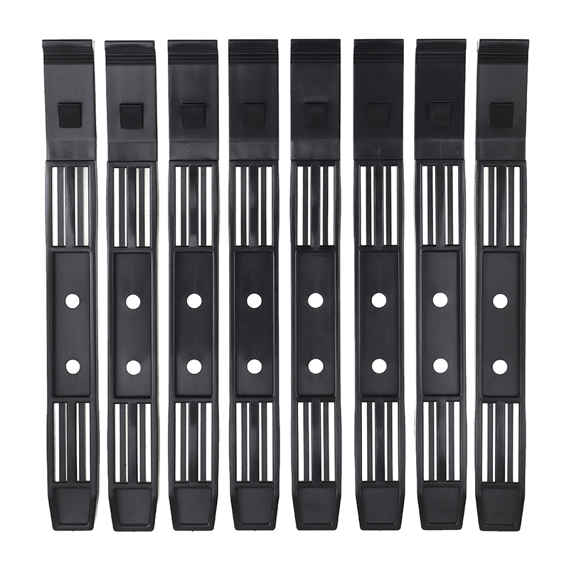 4Pair Black Chassis Hard Drive Mounting Desktop Hard Disk Bracket Computer Cooler Mounting Rail HDD Shelf Slider Demoo. 