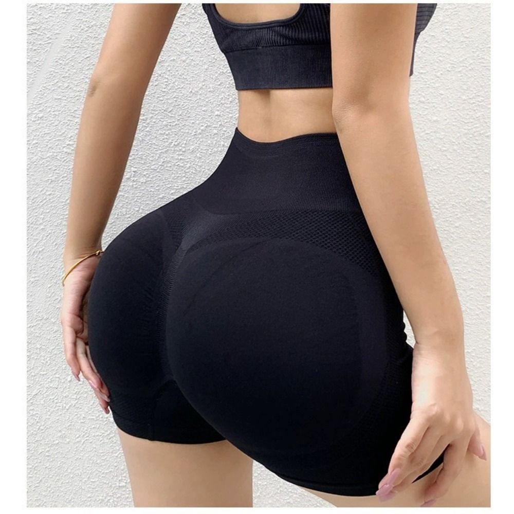 Waist Seamless Casual Sports Sportswear Workout Shorts For Cycling Yoga Fitness Short Pants Lady Yoga Shorts Lift Butt Shorts Yoga Clothing