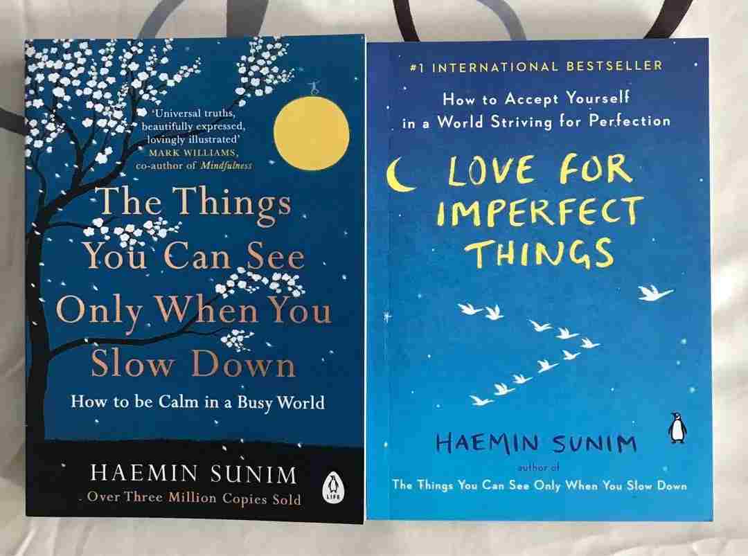 Love for Imperfect Things, The Things You Can See Only When You Slow Down 2 Books Collection Set