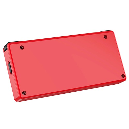 Powkiddy Q20 Mini Handheld Video Game Consoles Open Source Retro 2.4 Inch IPS Screen PS1 Game Player 64GB - Red. 