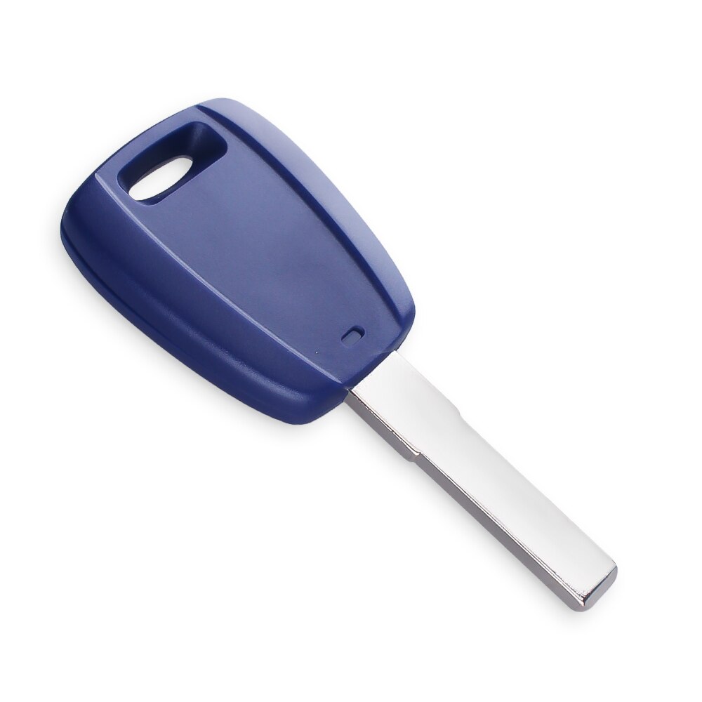 Car Key case Case For Fiat 500 Duo Bravo Transnder SIP22/GT15R Uncut Blade Key Blue Blank Case Replacement-GT15 Blade. 
