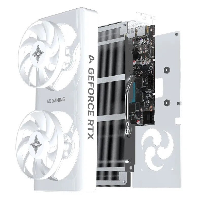 AX-Power By INNO3D GeForce RTX 4060 Graphics Card 8GB X2W GDDR6 128Bit NVIDIA 8G RTX4060 Video Card Desktop Gaming GPU New. 