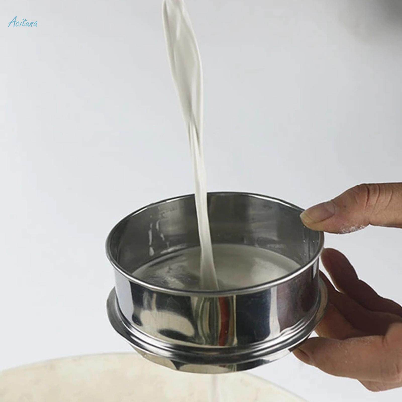 Ceramic Glaze Sieve Filter Polymer Clay Pigment Screen Glaze for Liquid. 