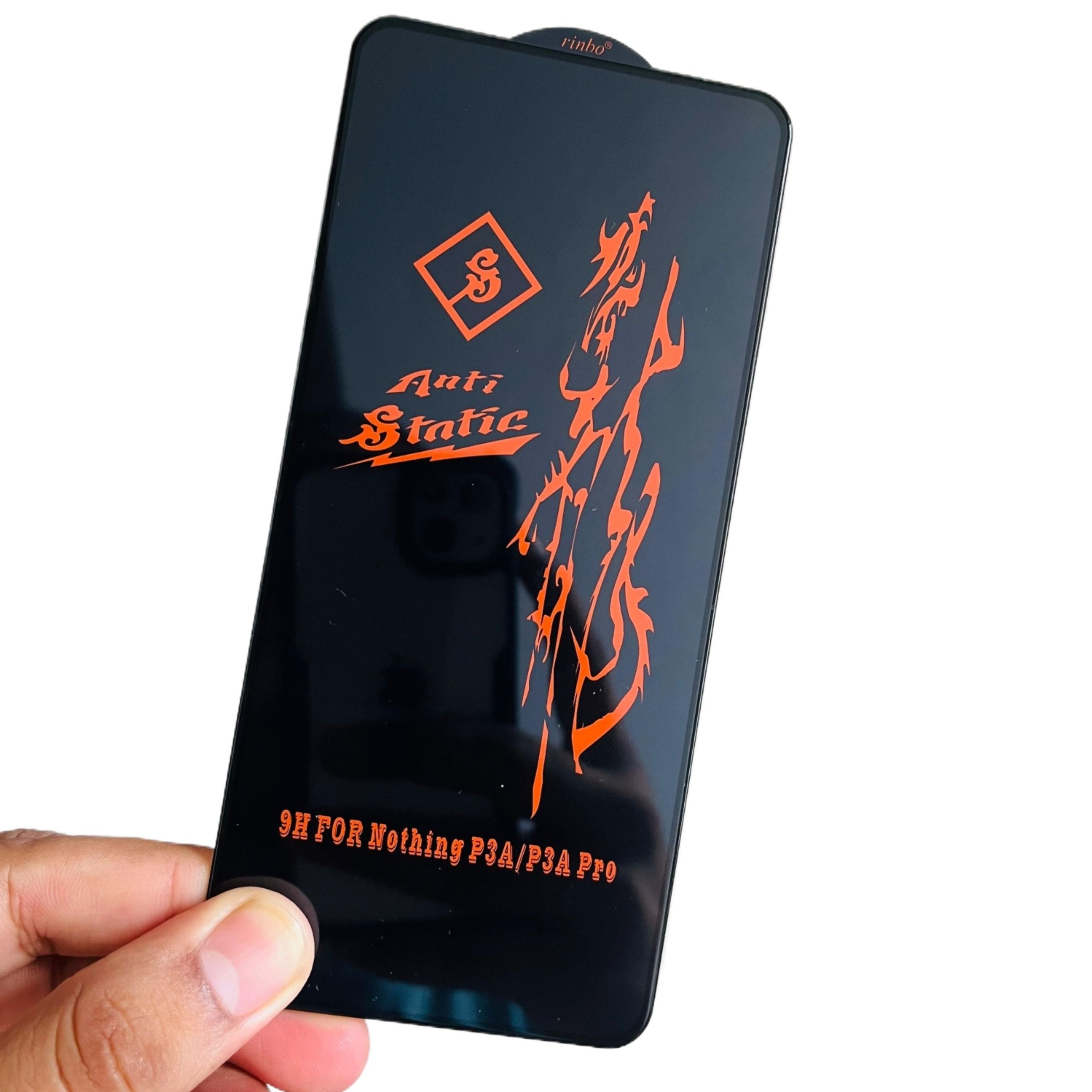 Rinbo Screen Protector For Nothing Phone 3A/3A Pro Temepered Glass Premium Quality Gorila Glass Screen Protector NothingPhone3A/3APro. 