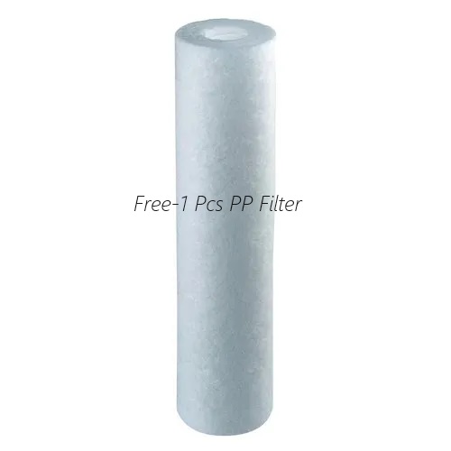 10 inch Clear filter Housing with pp filter for single iron removal house application. 