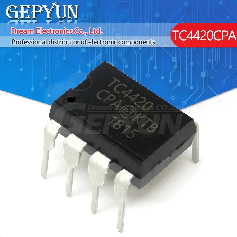 5PCS TC4420CPA DIP-8  TC4420 DIP In stock