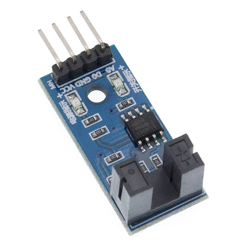 【happy one】IR Slotted Optical Speed Measuring Sensor Module For Motor Test PIC Speed module. 