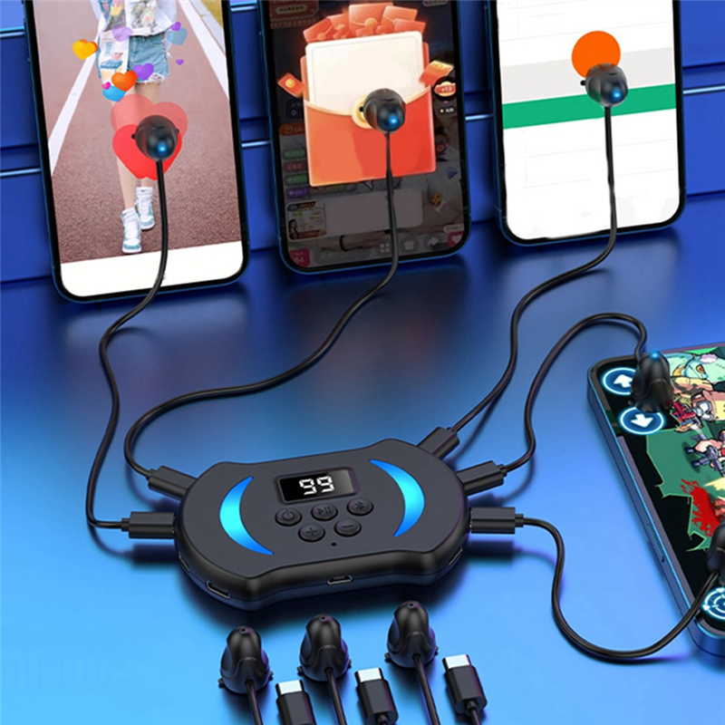 Mobile Phone Screen Auto Clicker Simulation Finger Clicker-D. 