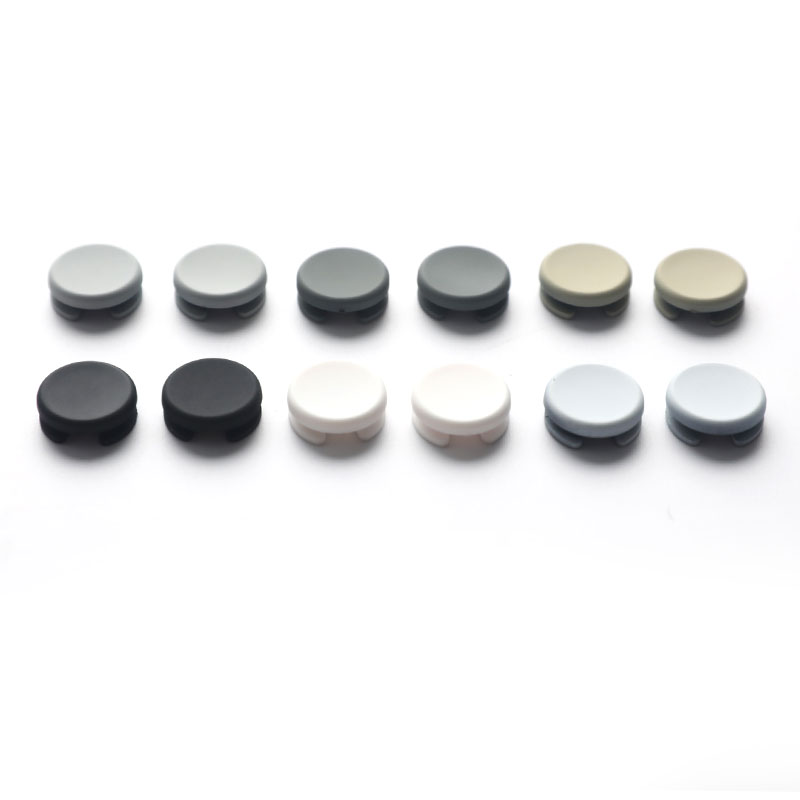 2 pcs Replacement Grey Joystick Thumbstick Circle Pad Cap for 2DS 3DS 3DS XL Tetuo. 