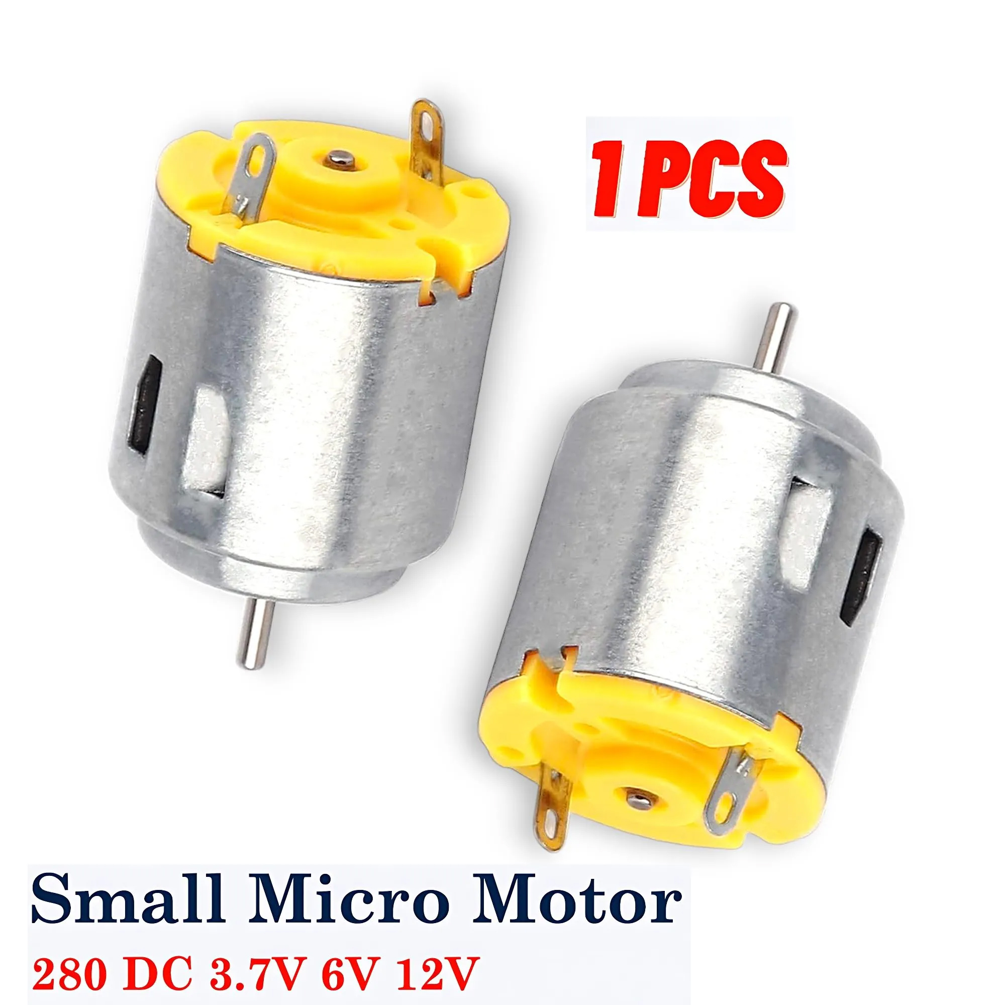280 Small Micro Motor 280 DC 3V 6V 12V For RC Toy Car Boat Electric Motor Bicycle Mini Drill Household Hair Dryer Electric Tools
