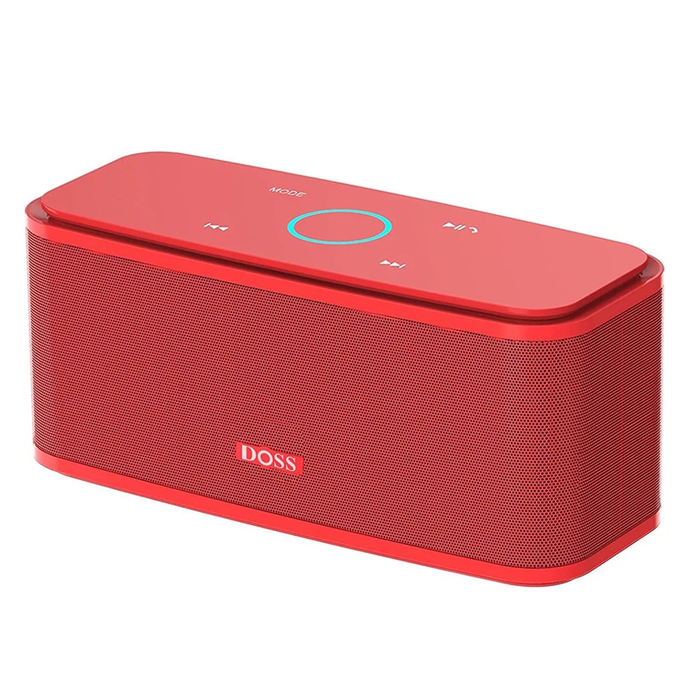 DOSS Computer Bluetooth Speaker SoundBox BT 5.0 Touch Control 12W HD Stereo Music Sound Box Waterproof Portable Wireless Speaker. 