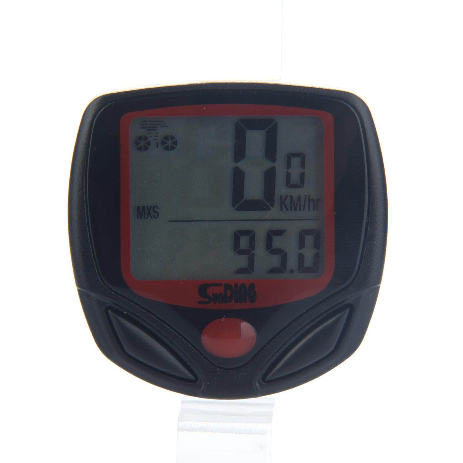 Wireless Waterproof LCD Bike Computer Odometer Speedometer. 