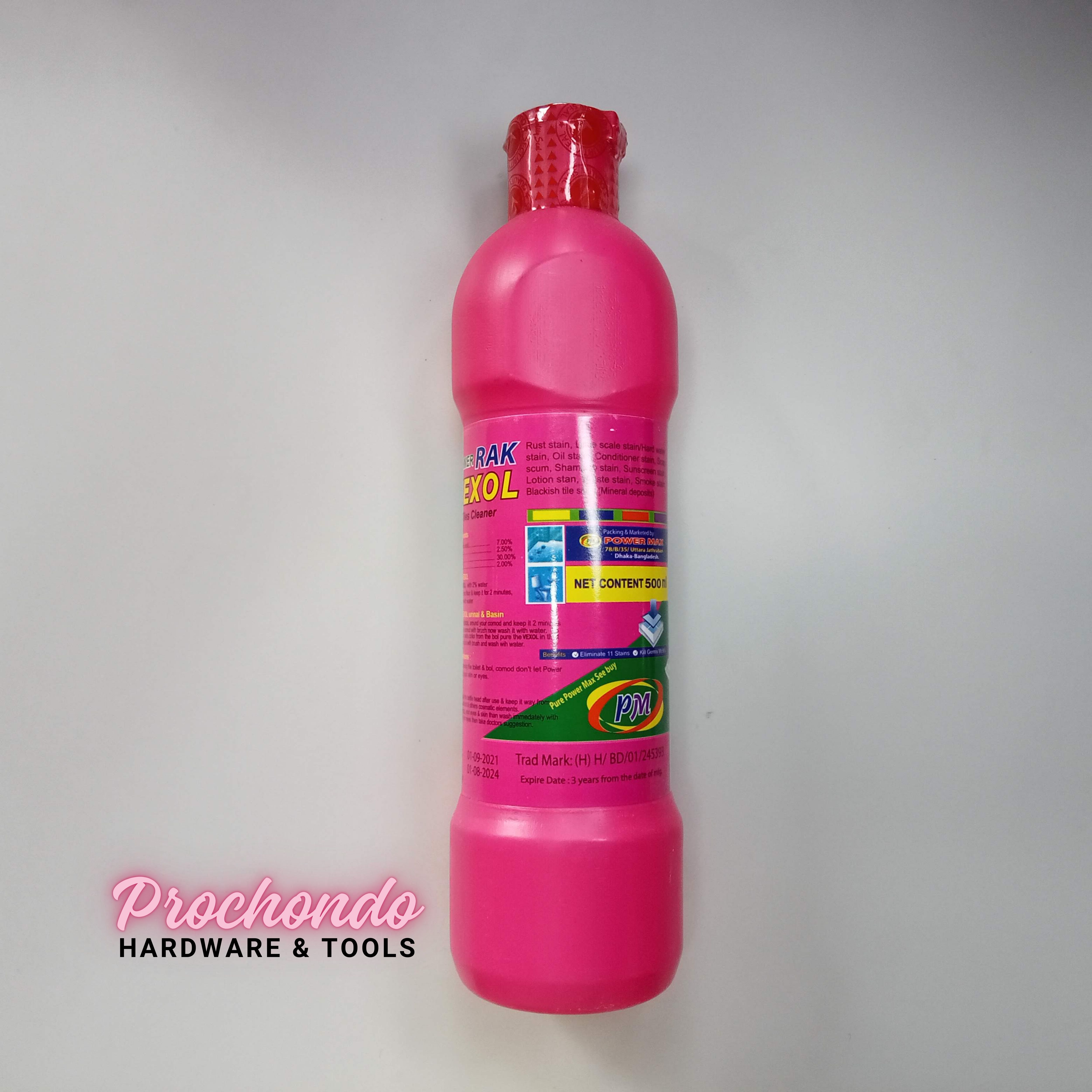 R A K Vixol Tiles and Toilet Cleaner Vexol 500 ml Bathroom Floor. 