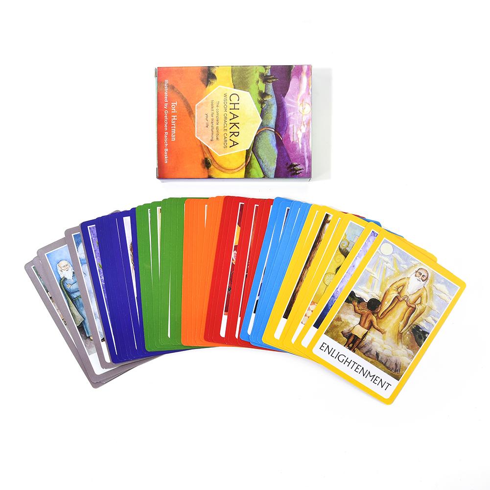 【Broad Sunlight shop】CHAKRA Tarot PDF Oracle Cards Divination for personal use play games game. 