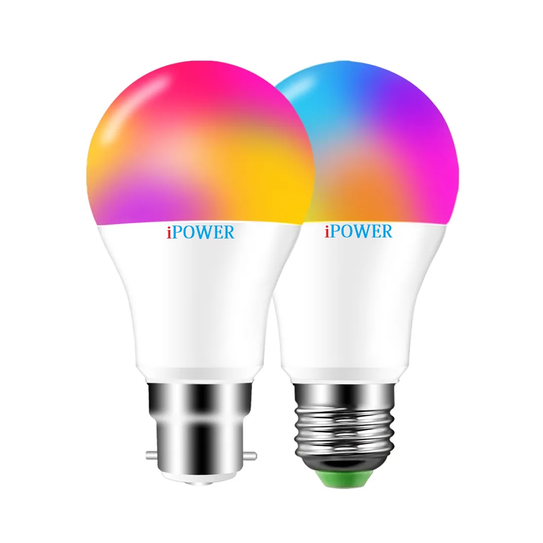 Colourful Led light 9W multicolor led bulb RGB 7 Colour LED Light 1 Ps. 