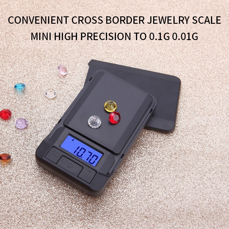 Digital Pocket Jewelry Scale High Precision Weighing Small and convenient portable scale  useful. 