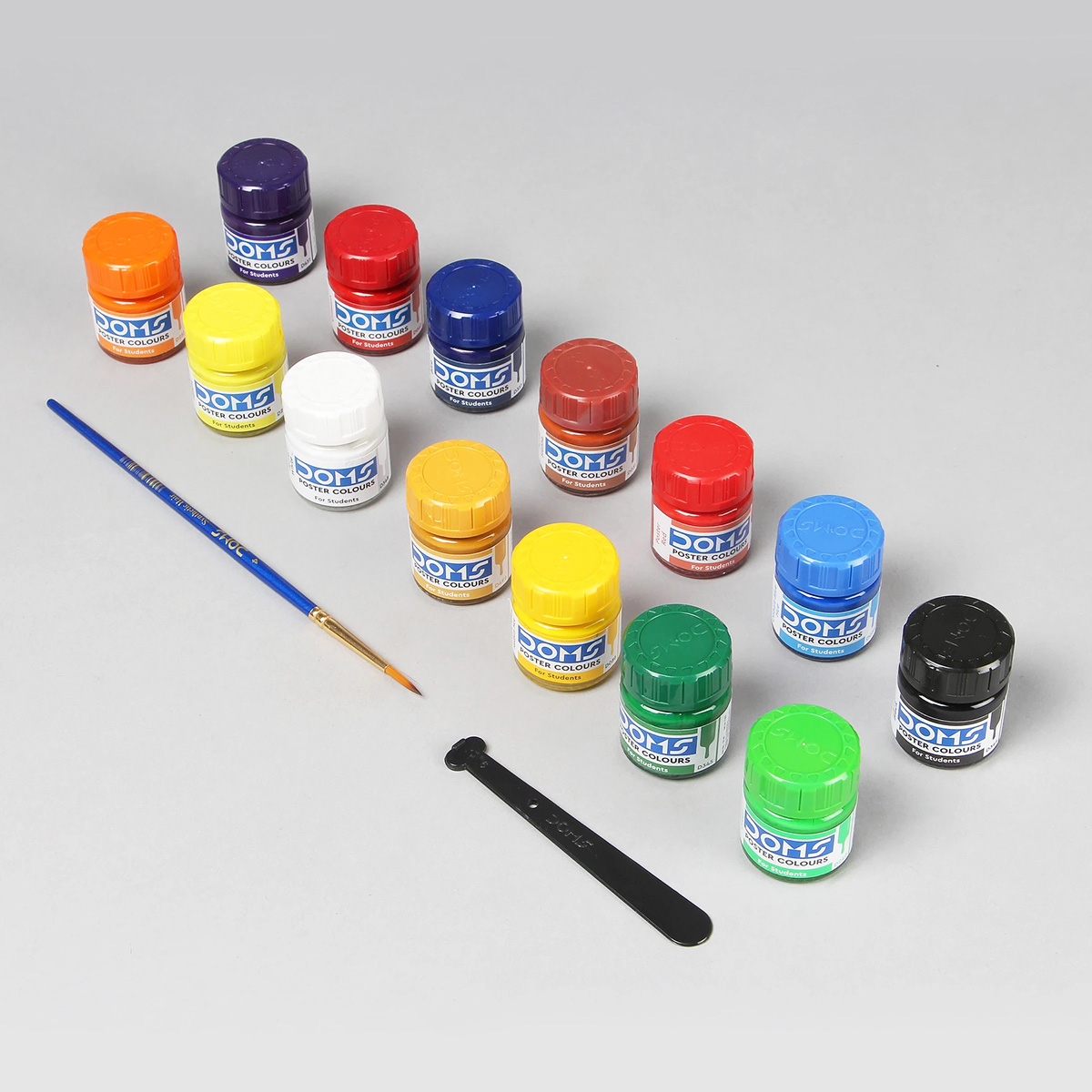DOMS Poster Colour 6/12/14 color box Paint for artists. 