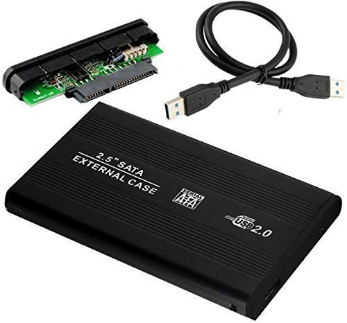 HDD /ssd External Enclosure Case 2.5 Inch USB 2.0 Hard Drive Disk case. 