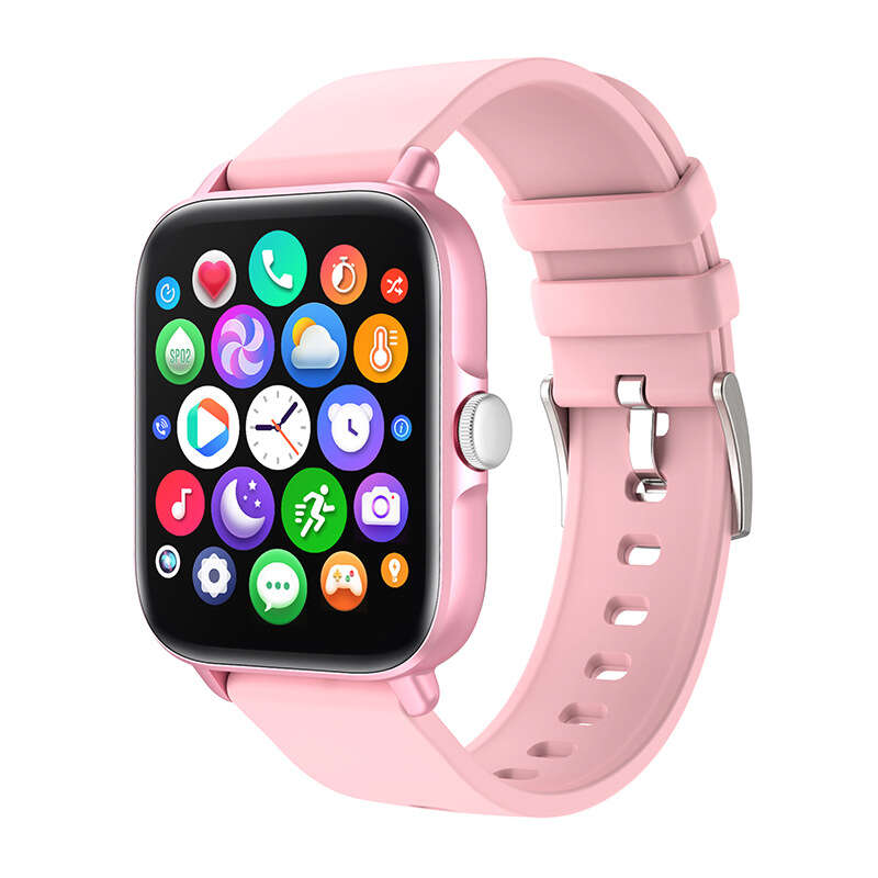 Y22 smartwatch new Bluetooth call heart rate, blood pressure, sleep monitoring message reminder, weather, exercise, and step counting. 