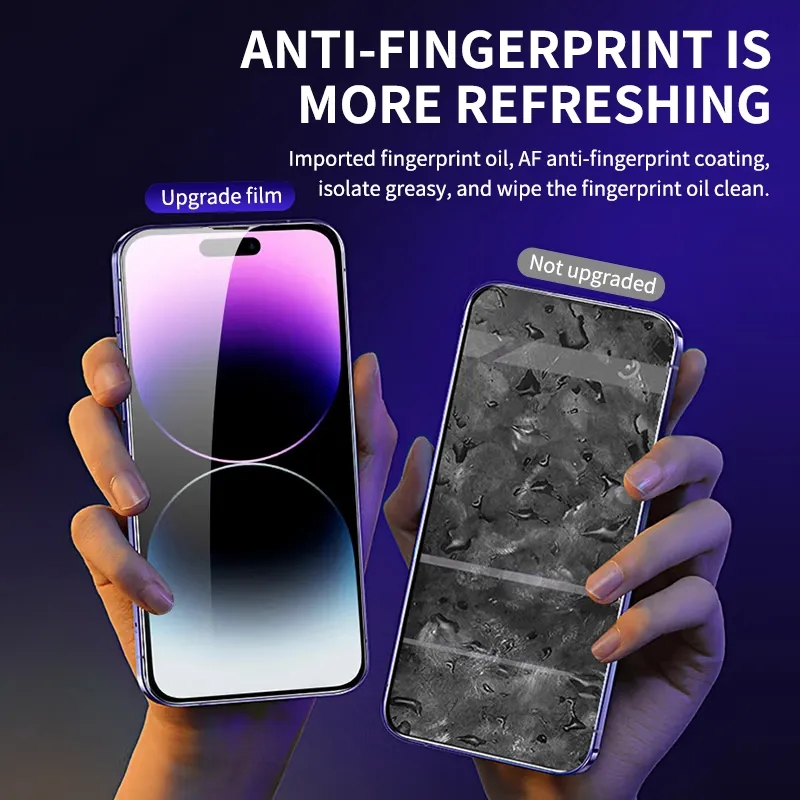 14 PlXR screen protector for Max4 13 1K tempered glass 500D 8 iPhone 15 12 11 P XS X protective film suitable for us 15 with alignment mounting cover. 