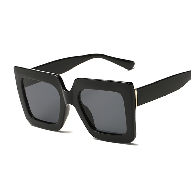 Retro Vintage Square Sunglasses For Women Inspired Designer Uv400 贈呈