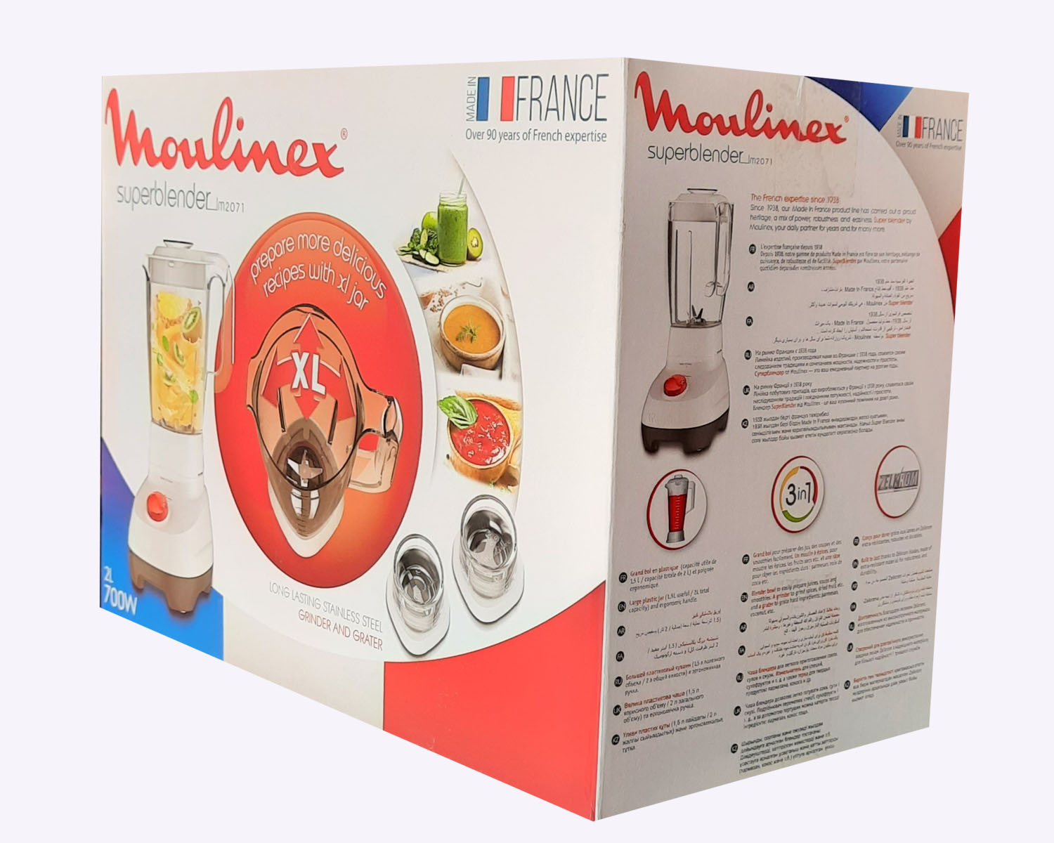 Moulinex LM207127 Ice Crushing Powerful Super Blender, (3 in 1).. 