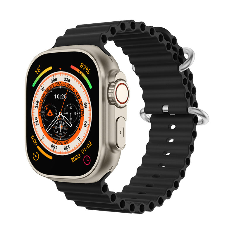 HW Ultra 2 Smart Watch AMOLED 49mm Series 9 Compass Bluetooth Call Map NFC Smartwatch. 