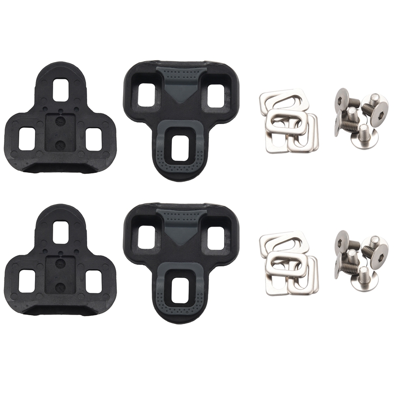 4X Self-Locking Bicycle Pedal Cleat 4.5 Degree Road Bike Lock Plate for Look Keo Pedal Nylon Cycling Cleats Accessories