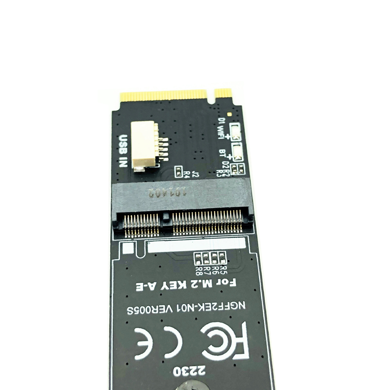 M.2 M-Key to A + E Key NGFF Slot Wifi Wireless Network Card M.2 NGFF PCI Express to E Key Card M-Key to A-E Key M.2 Wifi Adapter. 