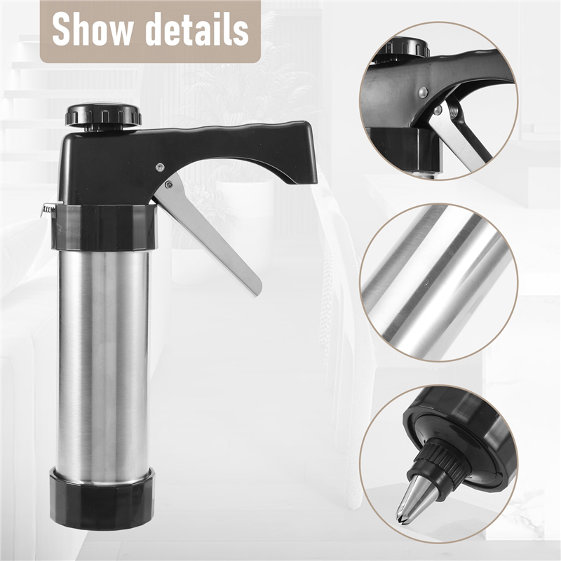 Cookie Press Maker Kit Cookie Press Making Press Biscuits Cake Mold Biscuit Press Maker Machine Dessert Decoration Tool. 