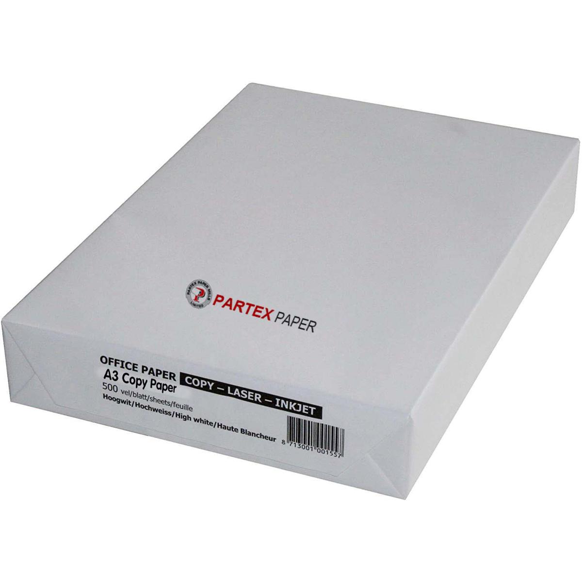 A3 Paper 100 GRAM , 500 Sheet Ream (Partex Brand). 