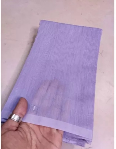 Traditional and Fashionable Style with Tangail Half Silk Muslin Than Saree for Women - Suitable for All Occasions and Seasons. 