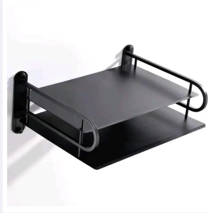 Router Storage Wifi Router Storage Box,Black Metal by Tamai shop. 