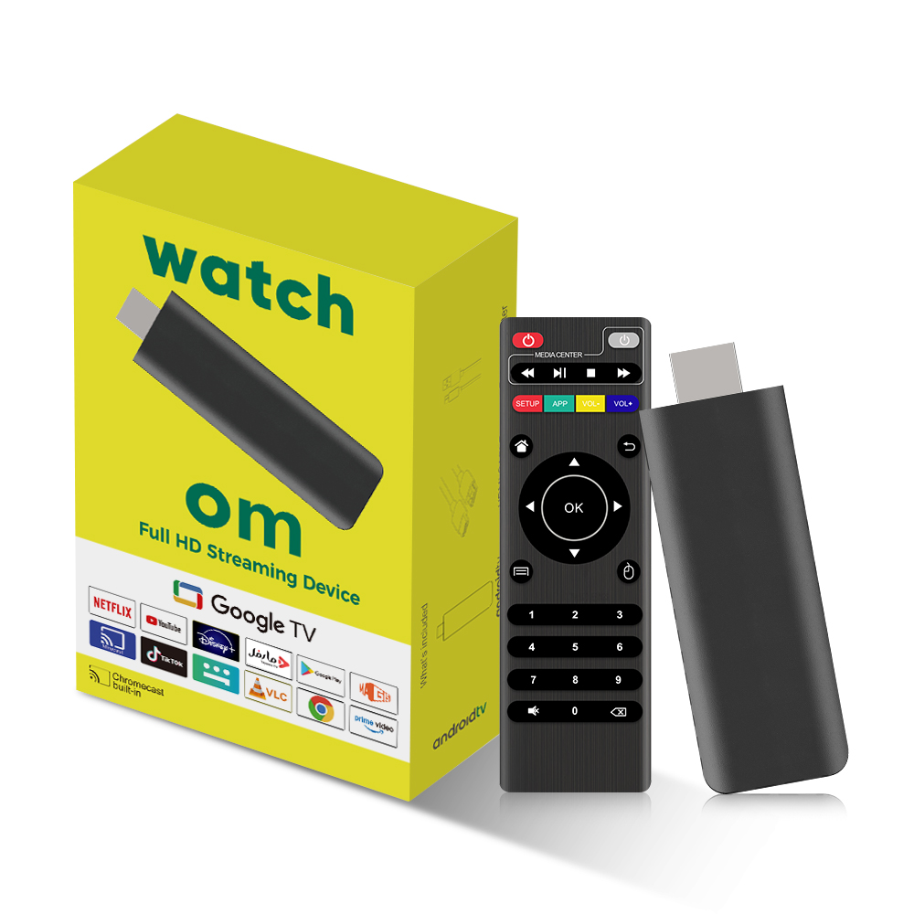 Amlogic S905 Smart TV Stick High Speed 4k WIFI 6 OM Android TV Stick. 