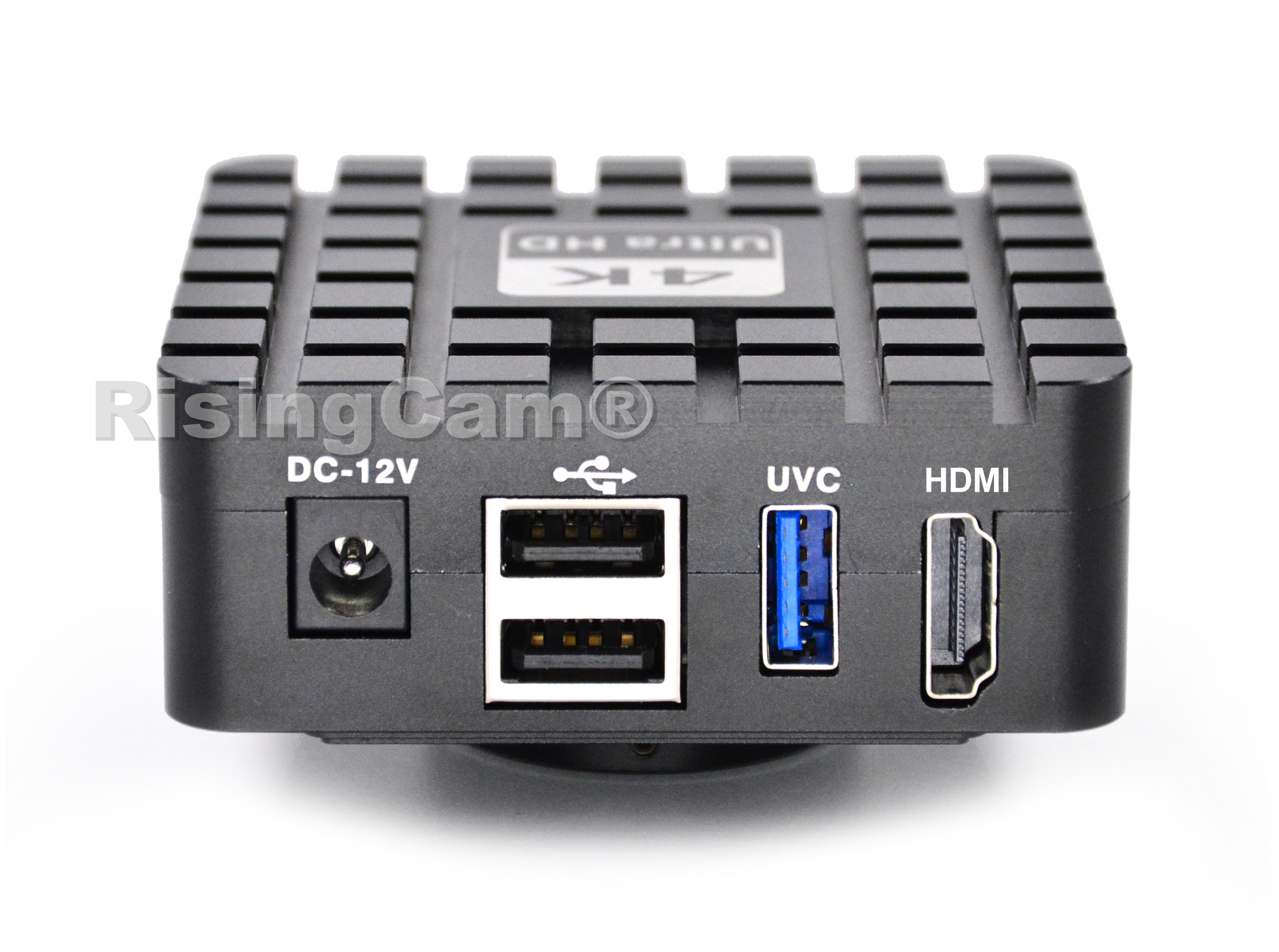 RisingCam New 4K FHD 60fps HDMI and USB output SONY imx334 sensor digital industrial 4K microscope camera for soldering repair. 