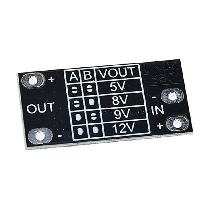 Mini DC-DC Boost Step Up 3V 3.2V 3.3V 3.7V 5V 9V to 12V Voltage Regulator PCB Board Module Can Set 5V/ 8V/ 9V - Compact DC-DC Converter. 