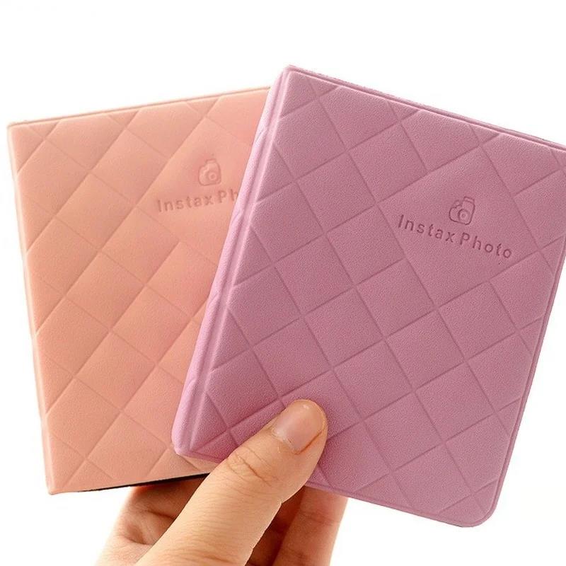 Pockets Mini Instant Photo Album Picture Case for Fujifilm Instax Mini Film Baby Memory Book Xiao Zhan Insert Scrapbook. 