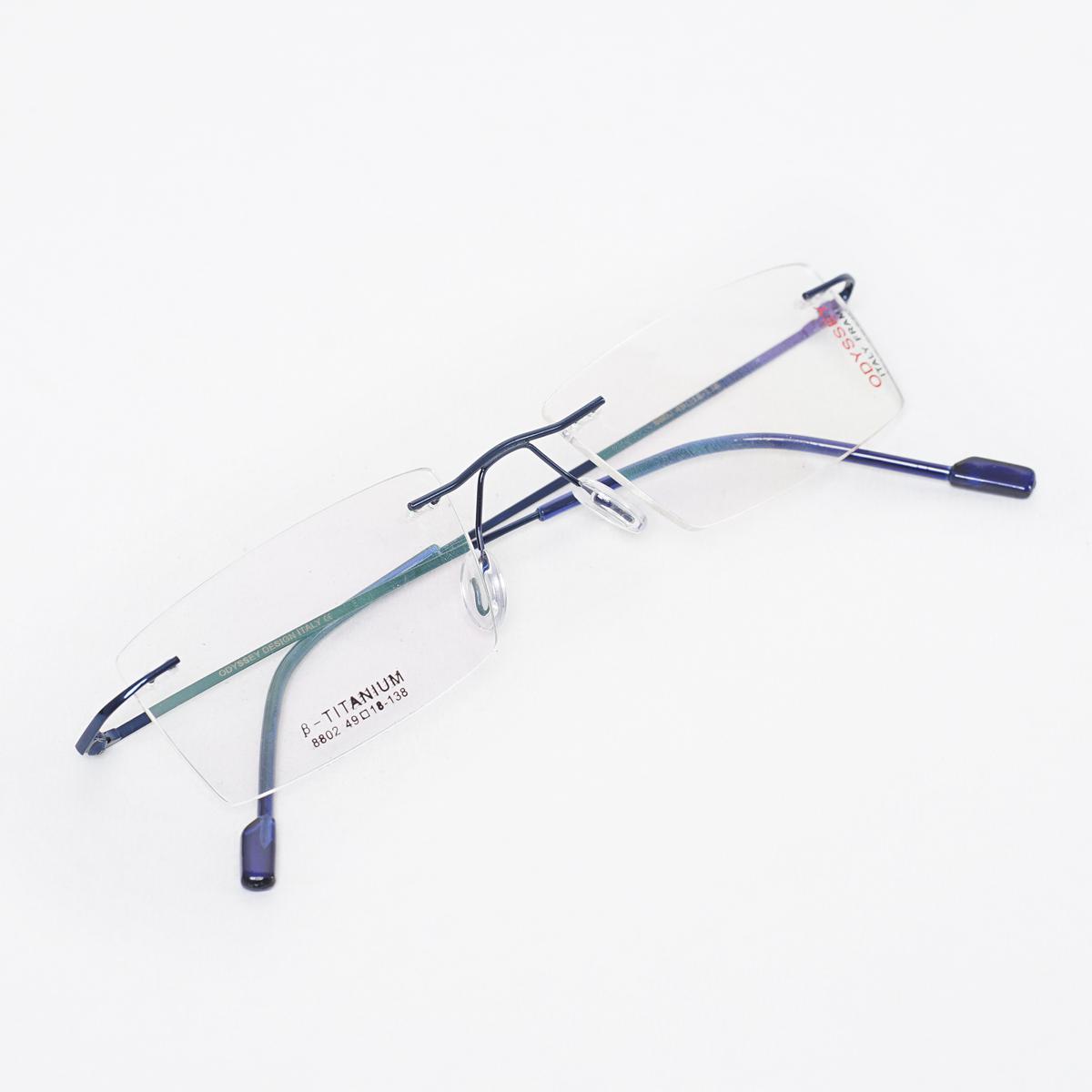 Titanium Rimless Unisex Frame - In Odysses For Optics Zone Bid - Elevate Your Style With These Titanium Rimless Unisex Frames By Odysses