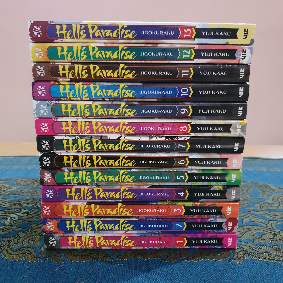 Hell's Paradise Jigokuraku Vol. 1-13 Collection Bundle (13 Book Set) HIGH-QUALITY manga. 