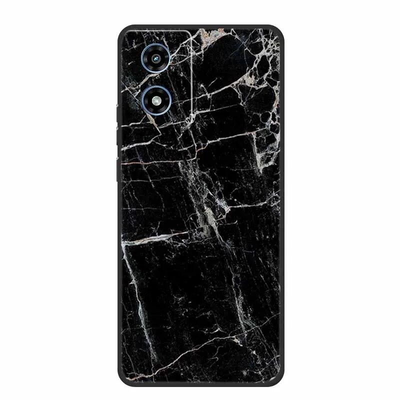For Motorola G04 Back Cover Case G 04 Black Silicone Soft Phone Case For Motorola Moto G04 Case 6.56 Funda Coque Shockproof Bag. 
