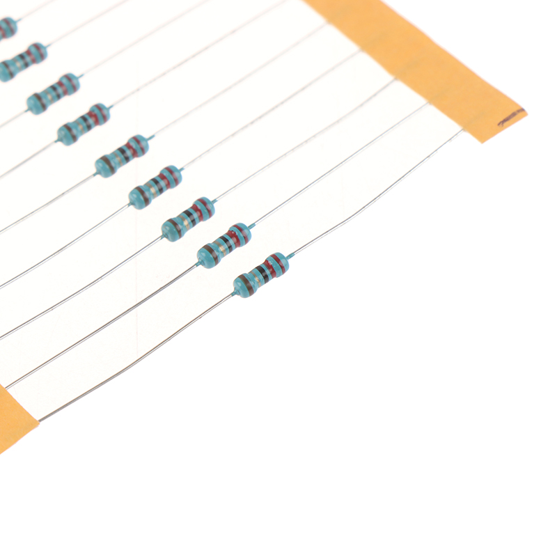 600Pcs 30 Kinds Value Metal Film Resistor pack 1/4W 1% Resistor Assorted Kit Set Encounter. 