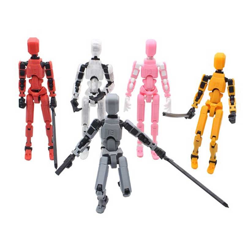 T13 Action Figure, Titan 13 Action Figure, Robot Action Figure,3D Printed Action. 