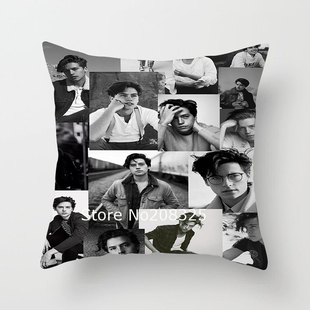 ZENGA Cole Sprouse Pillow Case Cushion Cover Throw Pillow Cover Decorative Pillows For Sofa Home Decor Pillowcase. 