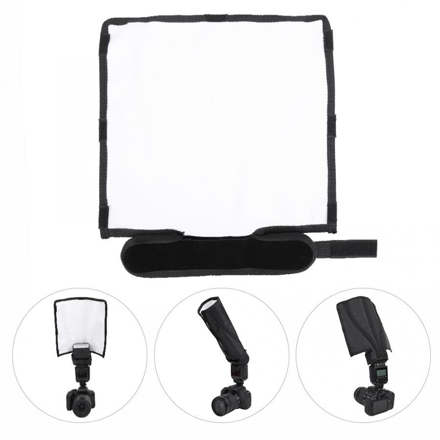 Photography Reflector for Flash Top Light Speedlite Reflector Reflective Shovel Softbox Still Life Portrait Shooting. 